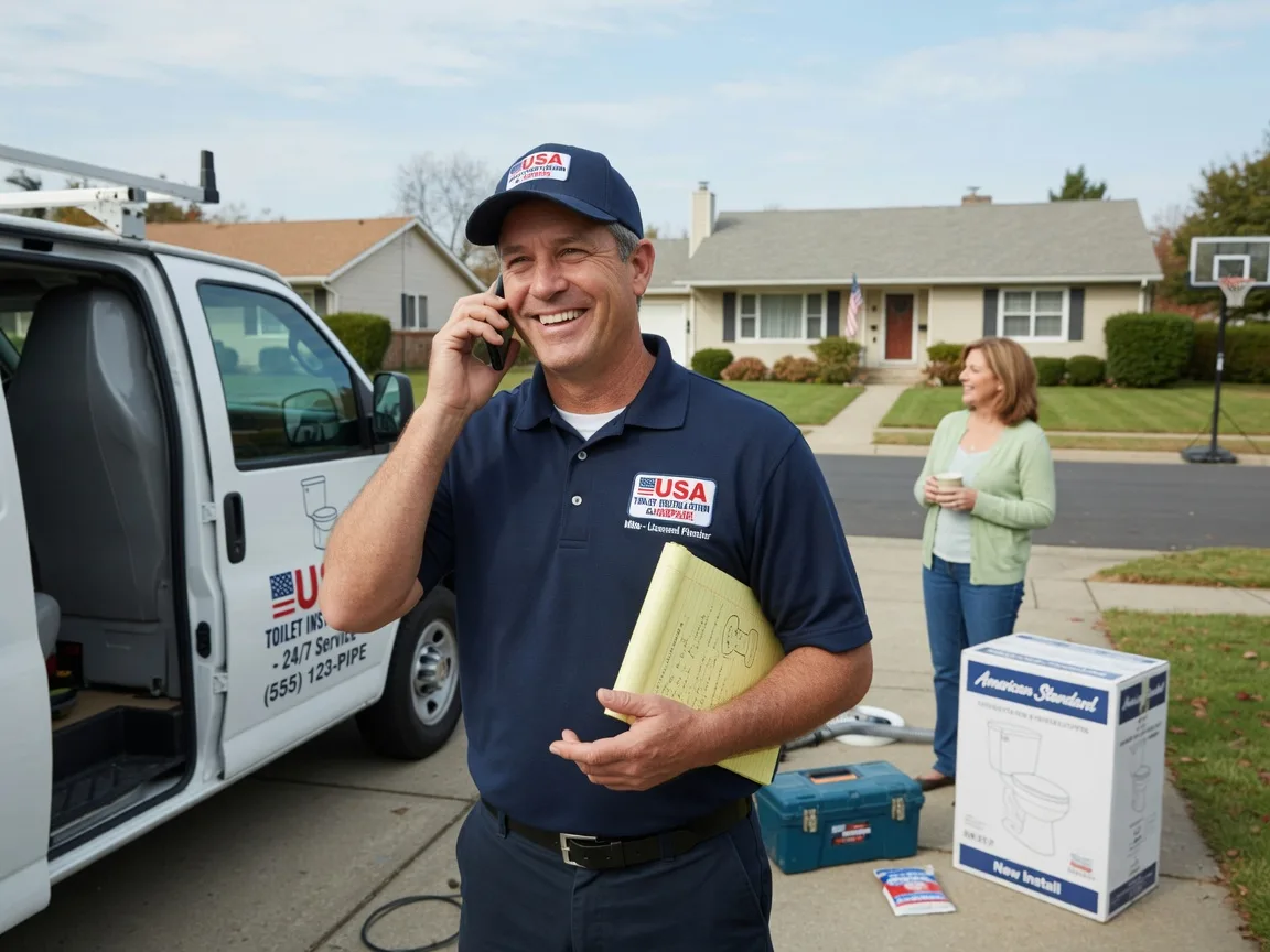 Toilet Installation North Fairfield, OH FAQs